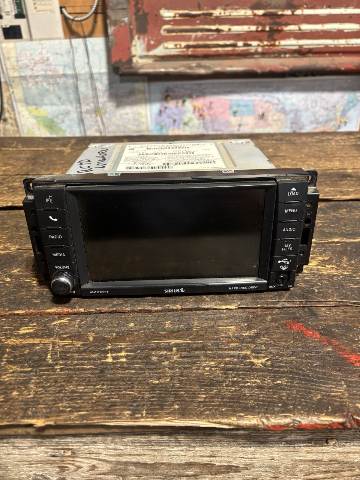 2010 2011 2012 Dodge Ram Laramie Longhorn Radio P05091186ad RHB