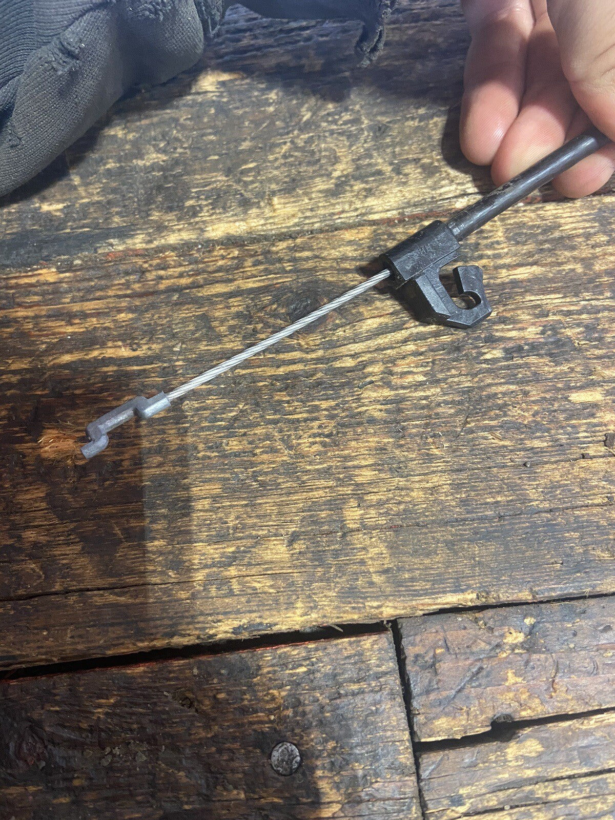 1998 DODGE RAM TRUCK CLIMATE HEATER CONTROL CABLE 55055591AC