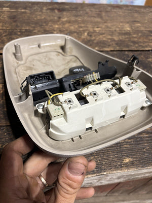 1994 - 1998 DODGE RAM 1500 2500 3500 OVERHEAD CONSOLE WITH TEMPERATURE DISPLAY