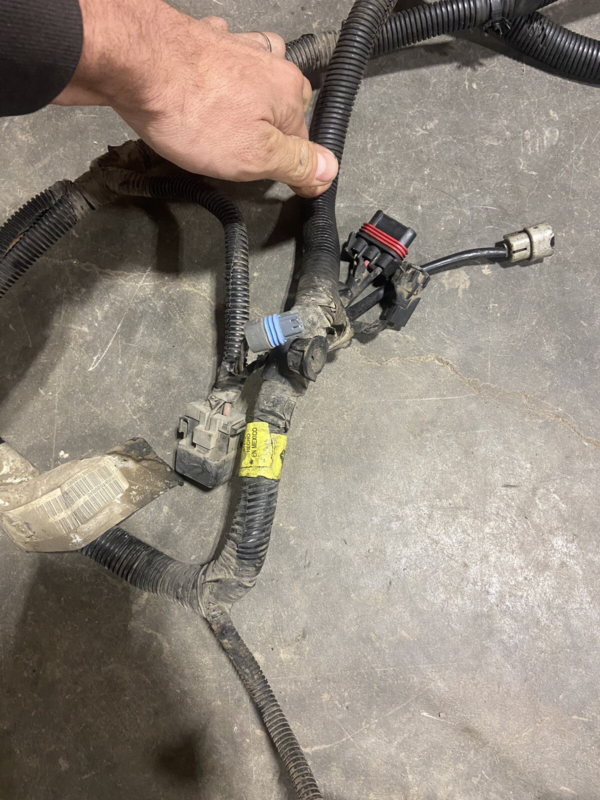 1998 DODGE RAM 2500 3500 12V CUMMINS 5SPD ENGINE TRANSMISSION HARNESS 56045095AE