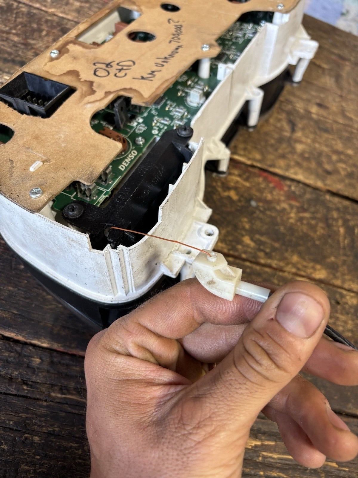 2001 2002 DODGE RAM 2500 3500 CUMMINS INSTRUMENT GAUGE CLUSTER 56045790AD