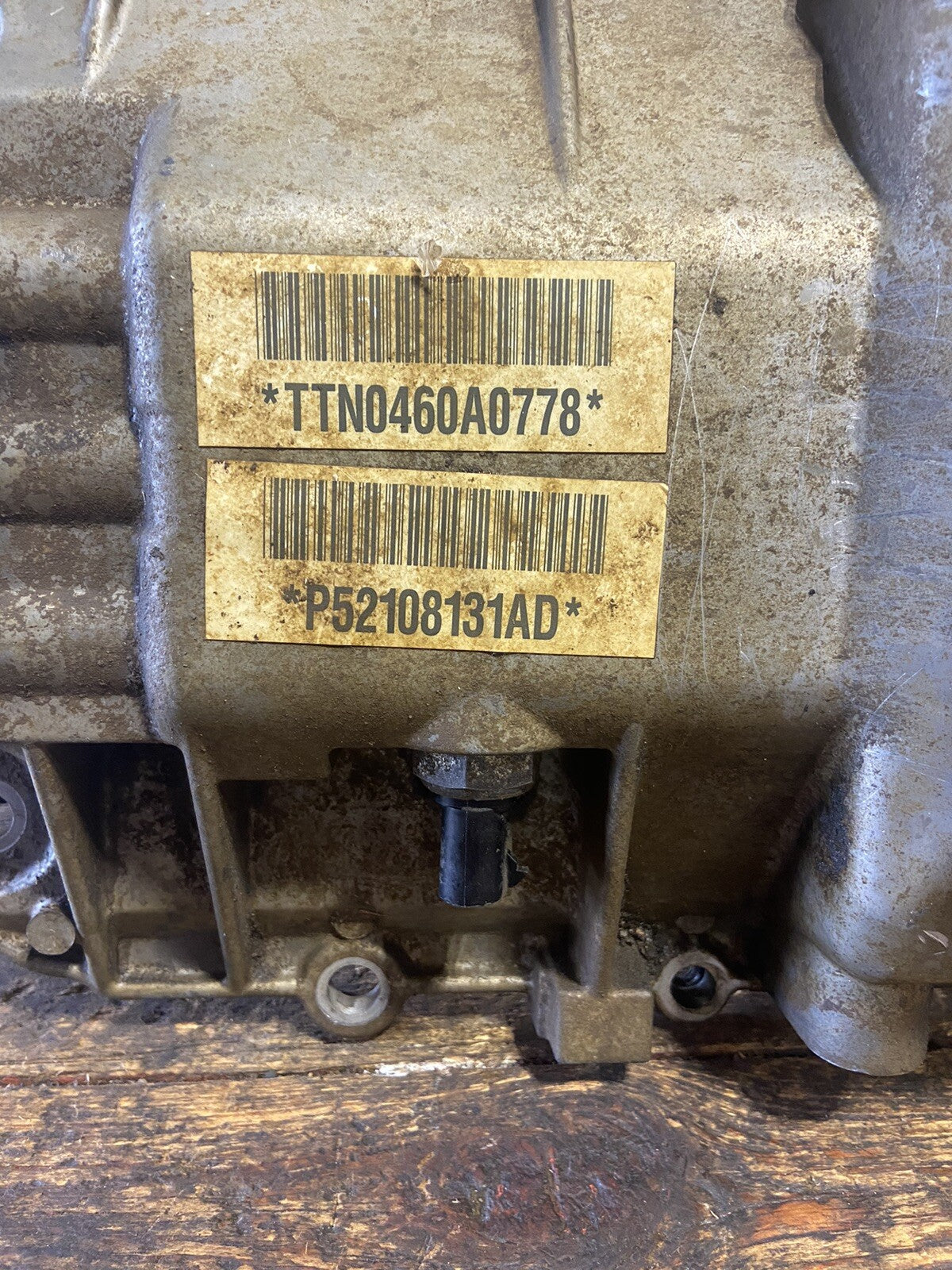 1998 - 2003 DODGE RAM CUMMINS NV4500 LOADED SQUARE SHIFTER TOP PLATE COVER