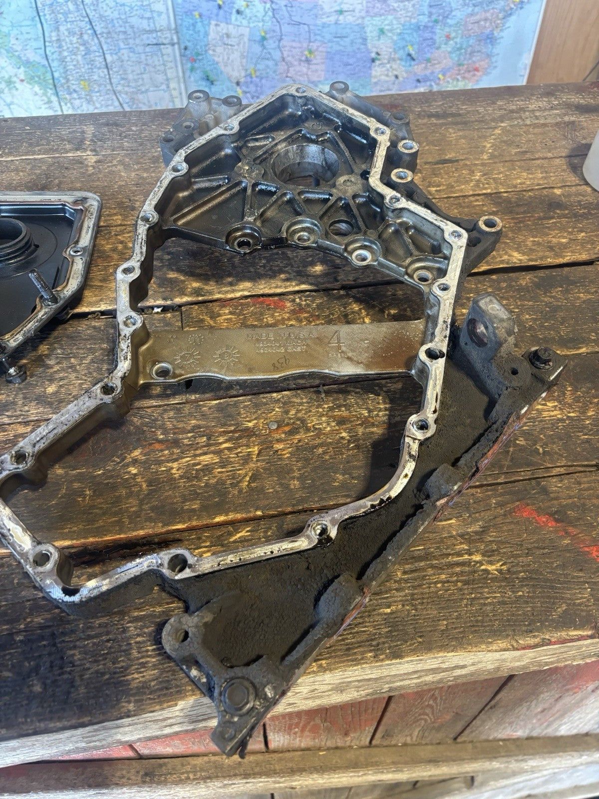 OEM 2007 .5 - 2018 DODGE RAM TIMING GEAR CASE COVER HOUSING SET 4934041 3946654