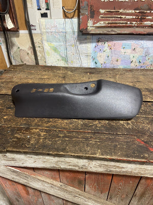 1998-2002 DODGE RAM 2500 3500 DRIVER SEAT SIDE PLASTIC PANEL DARK GREY 807407AD