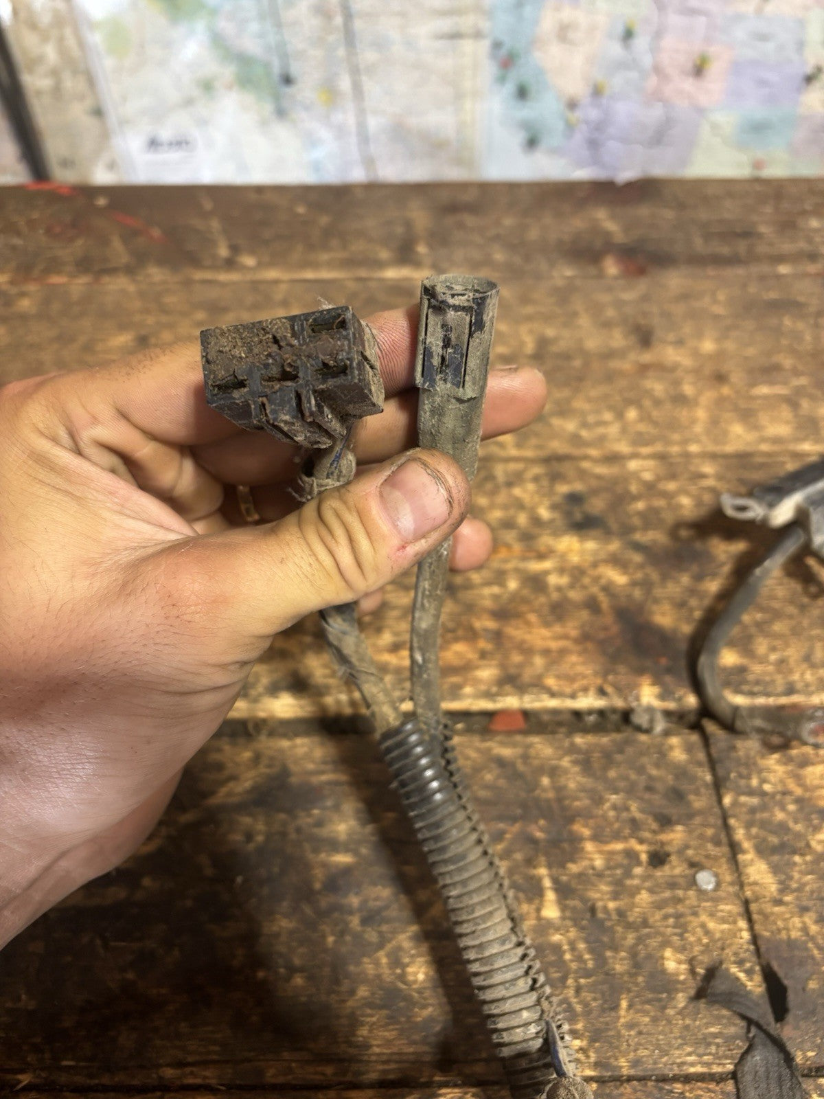 1989-1993 DODGE RAM 250 350 5.9L 1ST GEN CUMMINS ALTERNATOR HARNESS 53017288