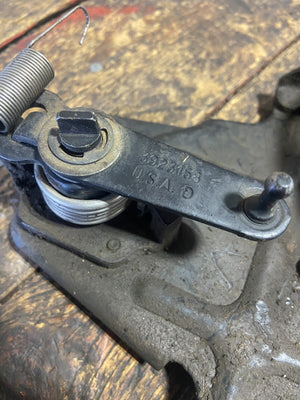 1994 - 1998 DODGE RAM 12V PPUMP CUMMINS THROTTLE LINKAGE BRACKET  + ROD 3931559