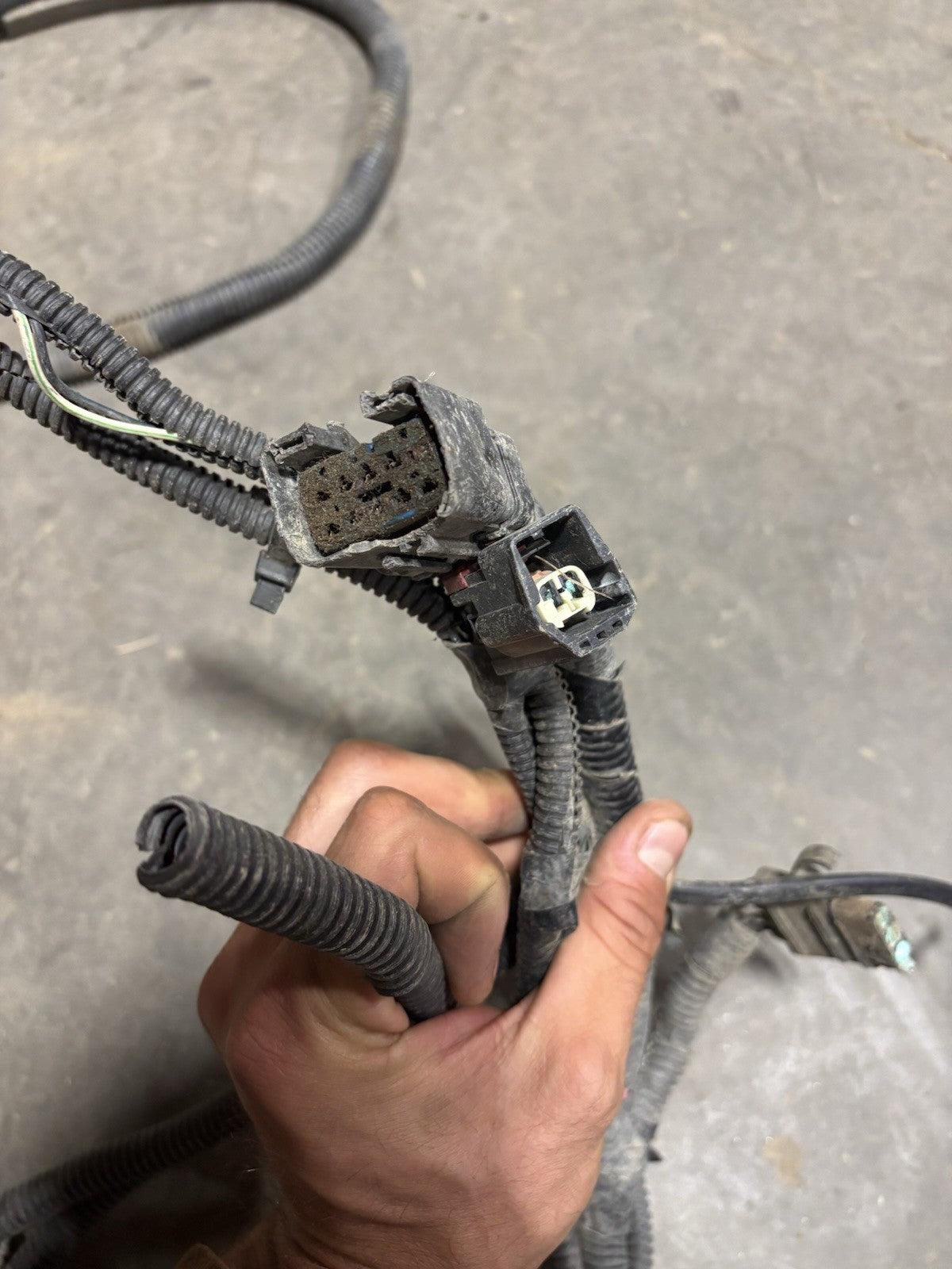 2006 2007 DODGE RAM 3500 REG CAB DUALLY FRAME WIRING HARNESS 56055260AC