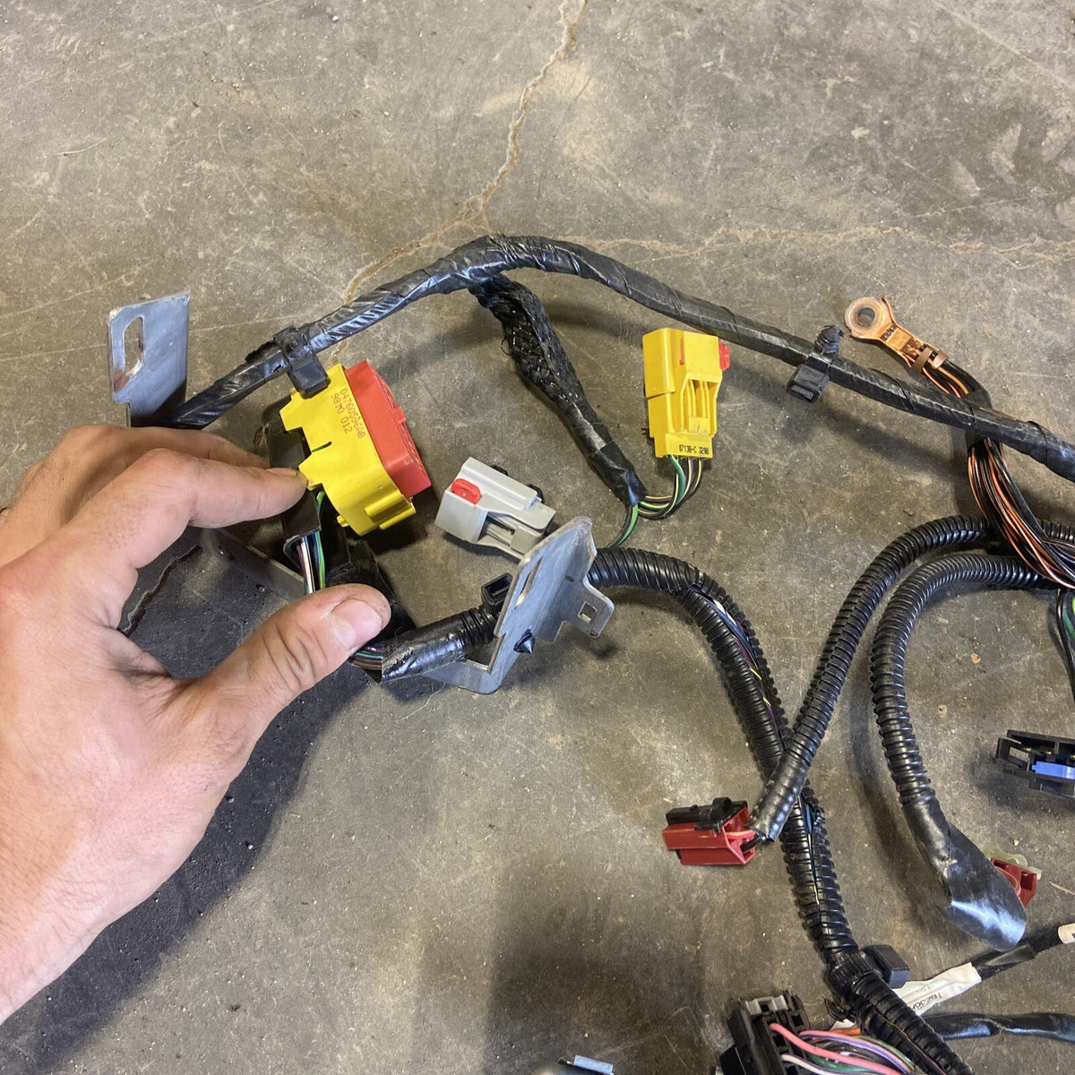1999 2000 DODGE RAM 2500 3500 CUMMINS DASH WIRING HARNESS 56021872AE
