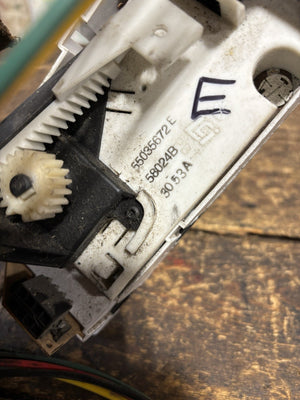 1994-1997 DODGE RAM 2500 3500 DIESEL CLIMATE AC HEATER CONTROL SWITCH 55035672