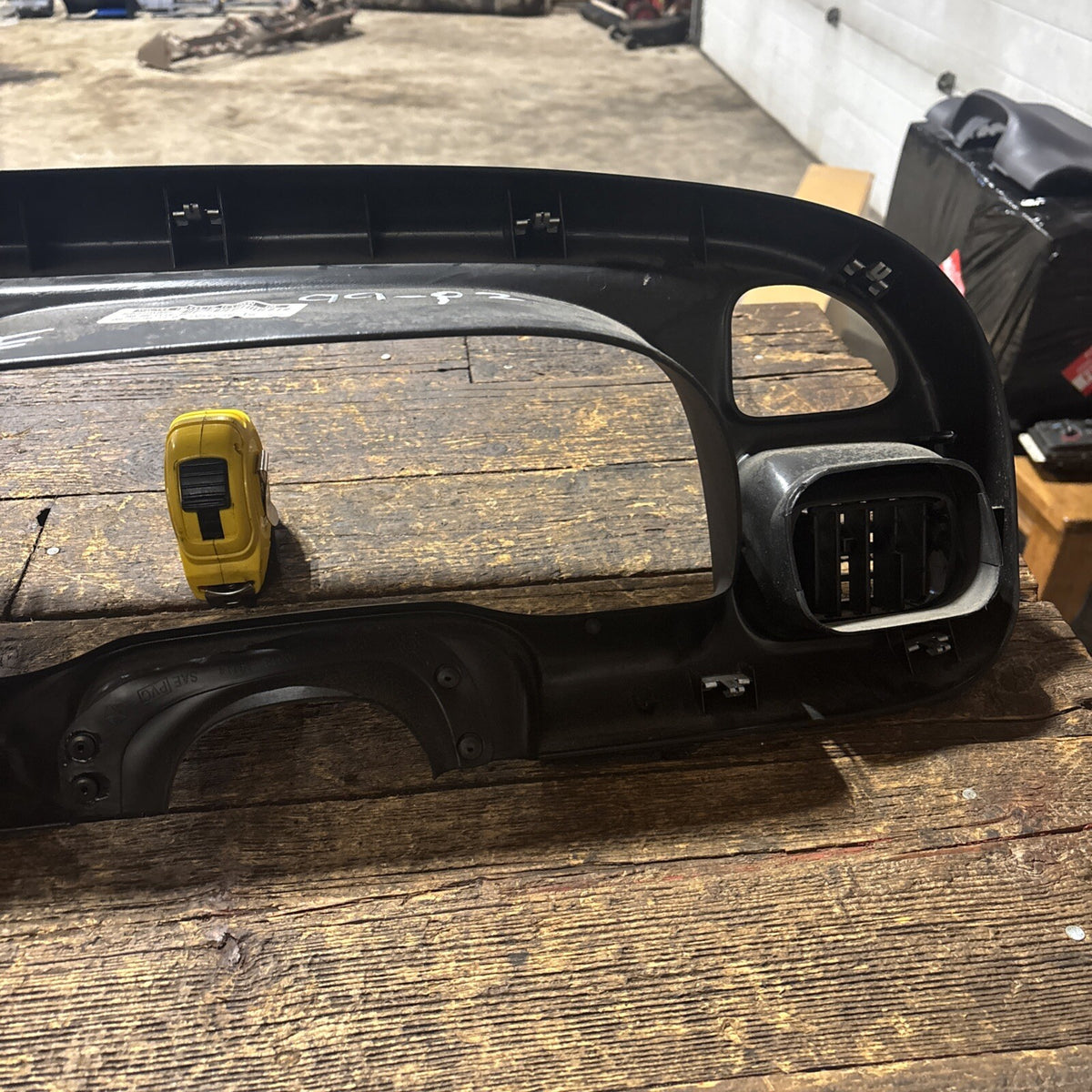 1999-2002 DODGE RAM 2500 3500 GAUGE DASH BEZEL RADIO SURROUND  