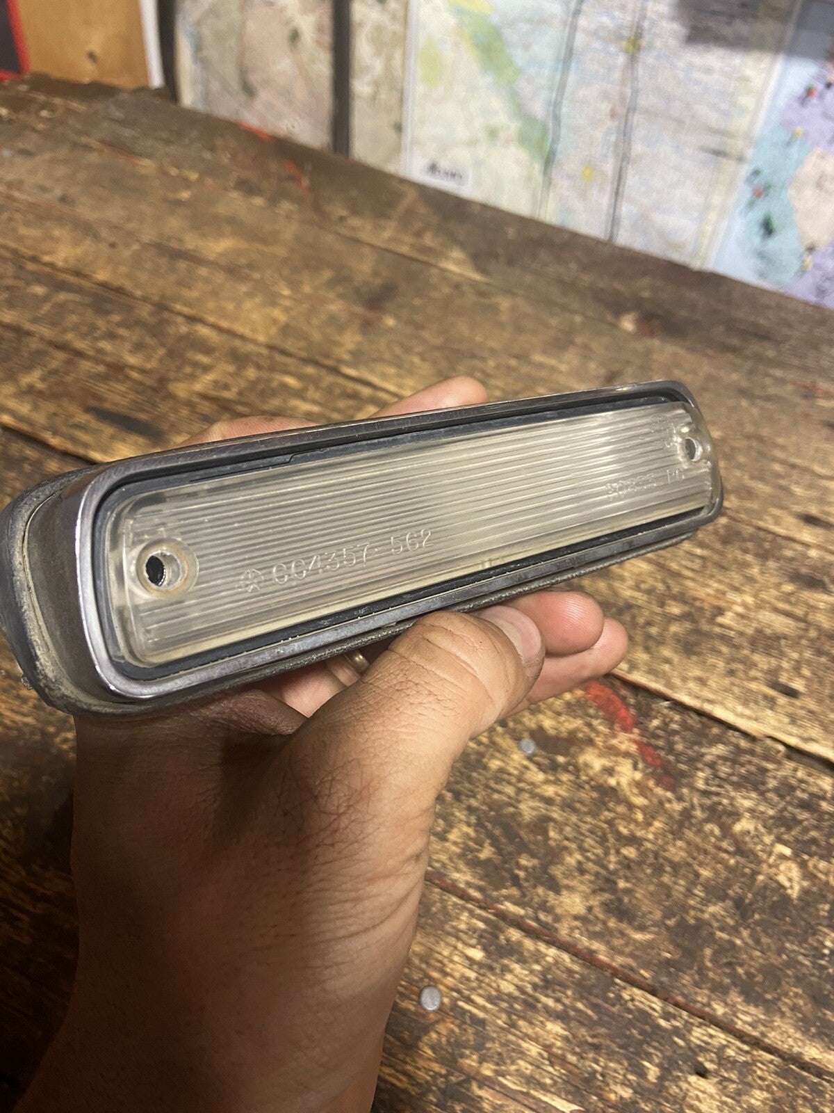 1ST GEN DODGE 1989-1993 RAM 150 250 350 REGULAR CAB 3RD BRAKE LIGHT 4357562