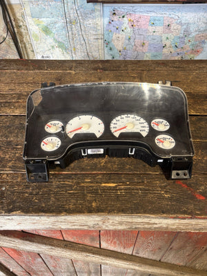 2006 2007 DODGE RAM 2500 3500 5.9L CUMMINS MANUAL GAUGE CLUSTER 390km P05172051