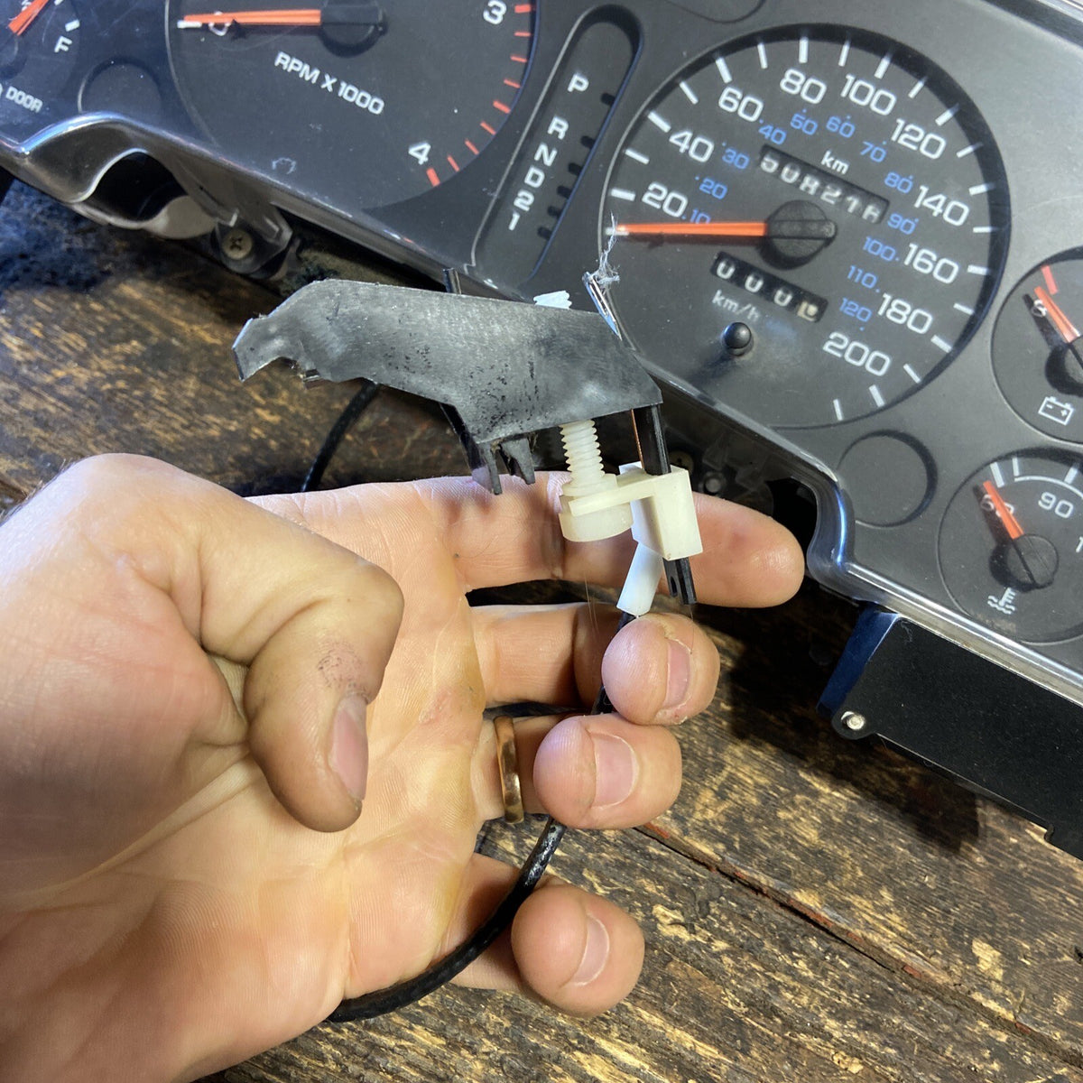 1994 1995 1996 1997 DODGE RAM 2500 3500 DIESEL INSTRUMENT GAUGE CLUSTER 56021725