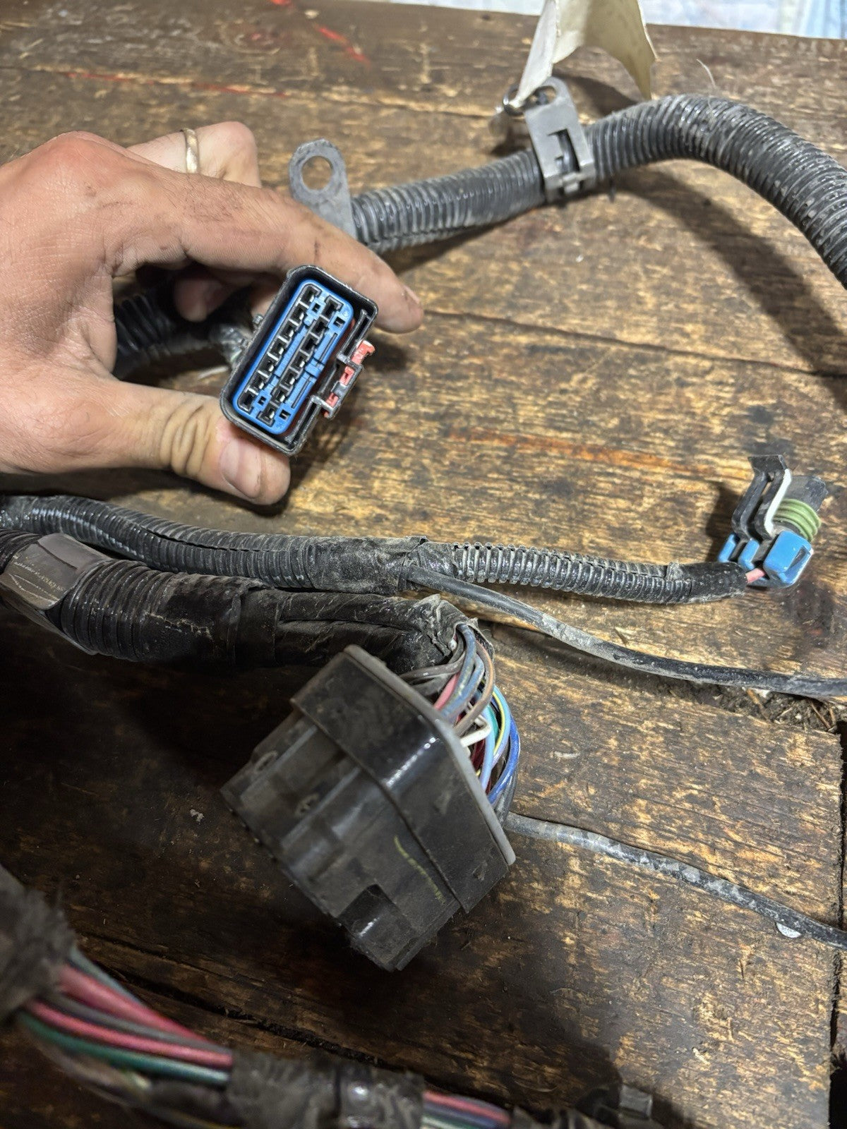 2006 2007 DODGE RAM 5.9L CUMMINS REAR ENGINE WIRING HARNESS 4939019