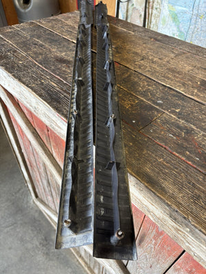 1998-2002 DODGE RAM 2500 3500 SET OF DARK GREY FLOOR TRIM FOR EXTENDED CAB