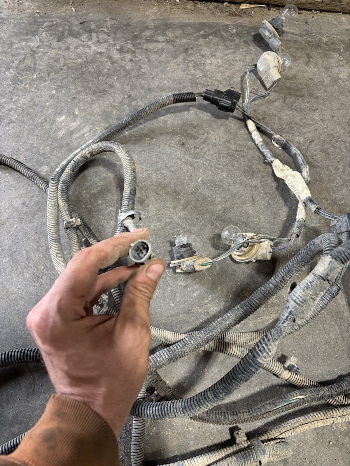 2000 2001 DODGE RAM 2500 CUMMINS EXTCAB LONG &amp; SHORTBOX FRAME HARNESS 56045517AC