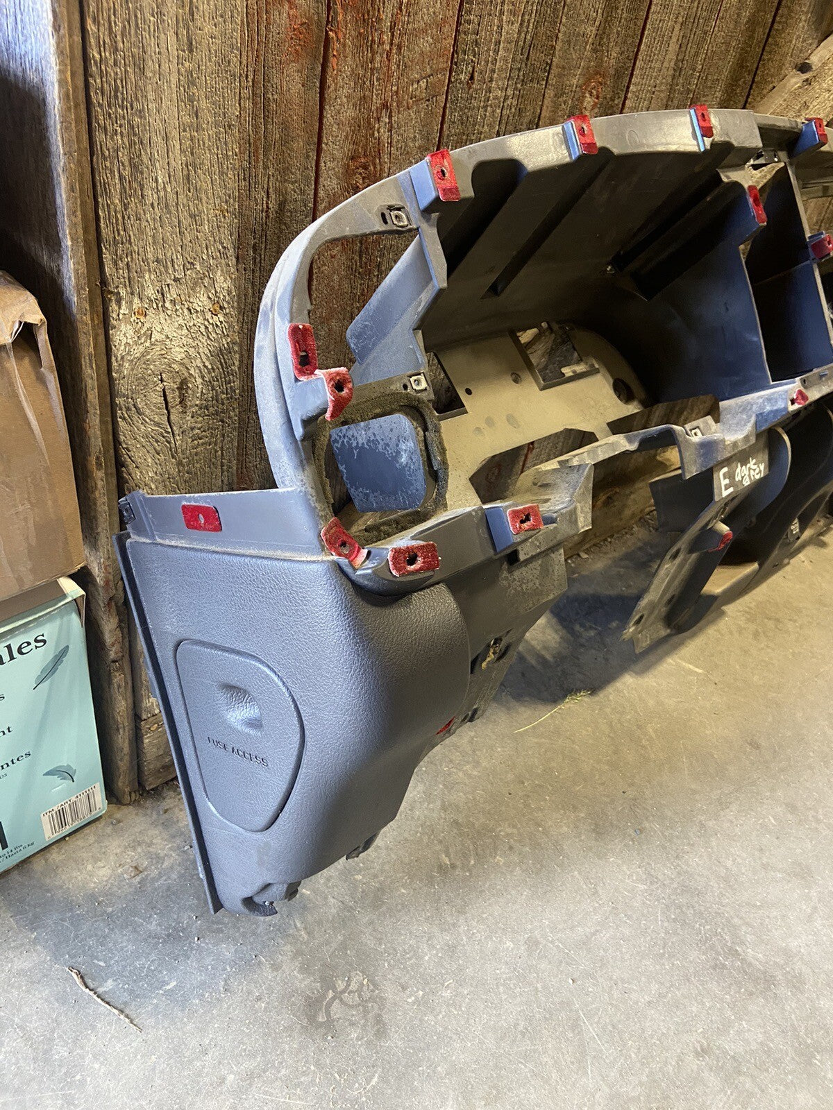 OEM 1999 - 2002 DODGE RAM CUMMINS DASH CORE STRUCTURE DARK AGATE GREY DASHBOARD