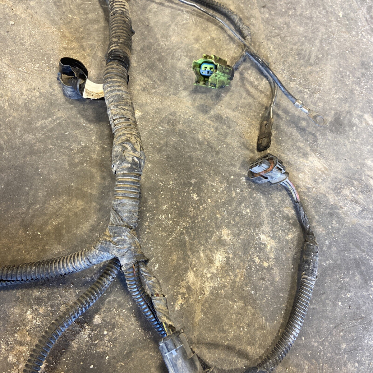 2008 DODGE RAM 2500 3500 6.7L ENGINE HARNESS AUTO TRANS 4980108 4946174 Cut Plug