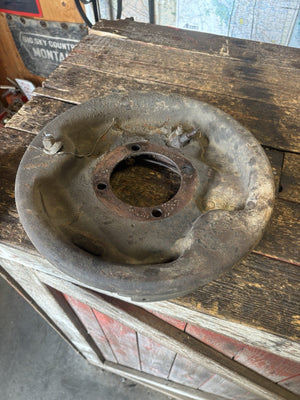 1989 -1993 1ST GEN DODGE RAM 350 DUALLY BRAKE BACKING PLATE PASSENGER 324913-R