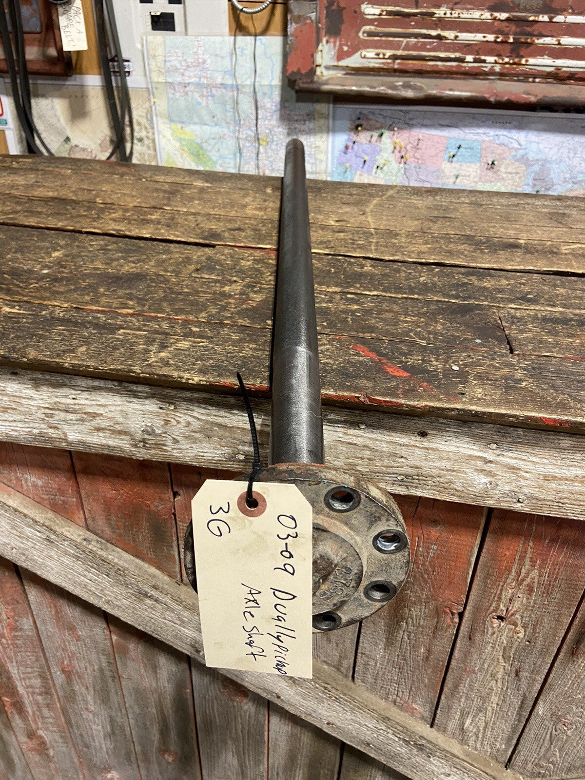 2003 - 2009 DODGE RAM 3500 CUMMINS DUALLY PICKUP REAR AXLESHAFT 40'' TO FLANGE