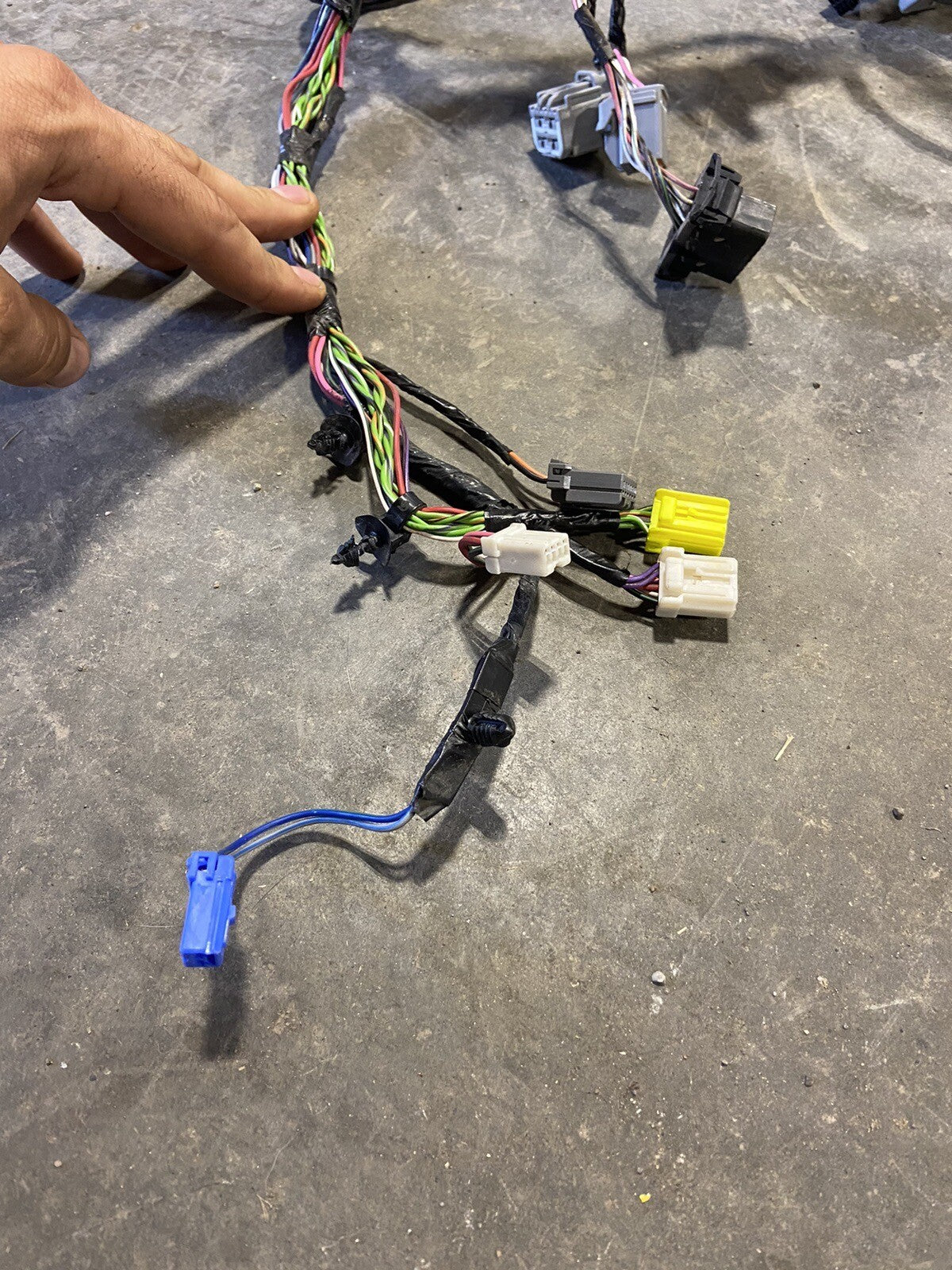 2010 DODGE RAM 2500 3500 CUMMINS LARAMIE AUTOMATI DASH WIRING HARNESS 68047007AD