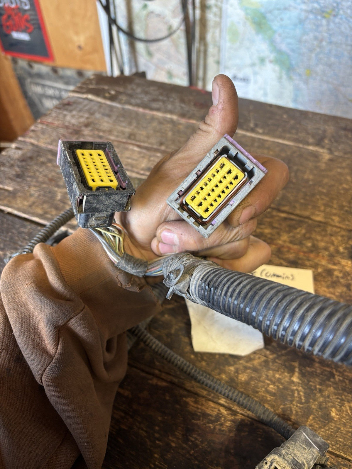 2004 DODGE RAM CUMMINS AUTOMATIC TRANSMISSION WIRING HARNESS 56051724AA