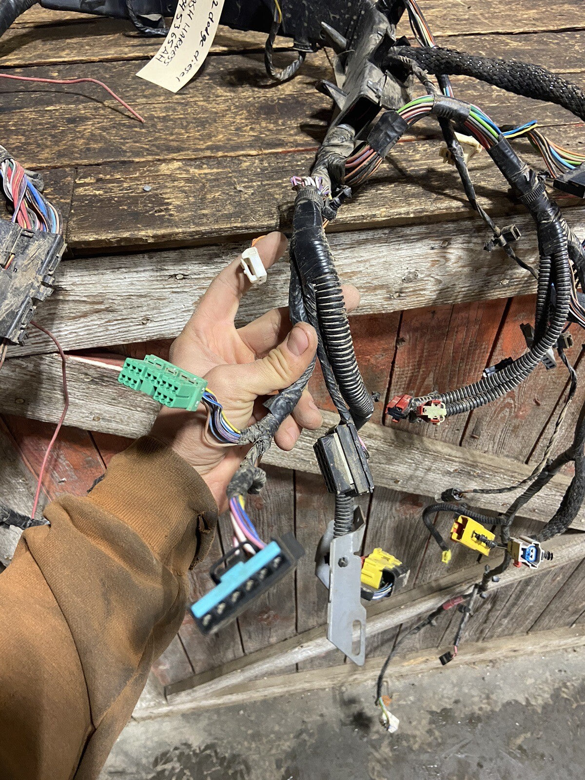 2002 DODGE RAM 2500 3500 24V CUMMINS DASH WIRING HARNESS 56045365AH