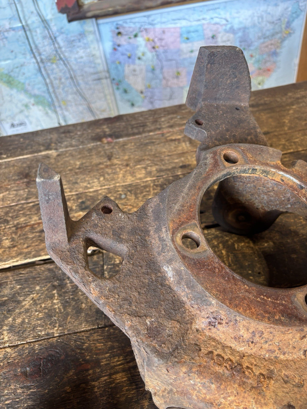 PASSENGER SIDE STEERING KNUCKLE DANA 60 94-98 DODGE RAM 2500/3500 TRUCKS D60