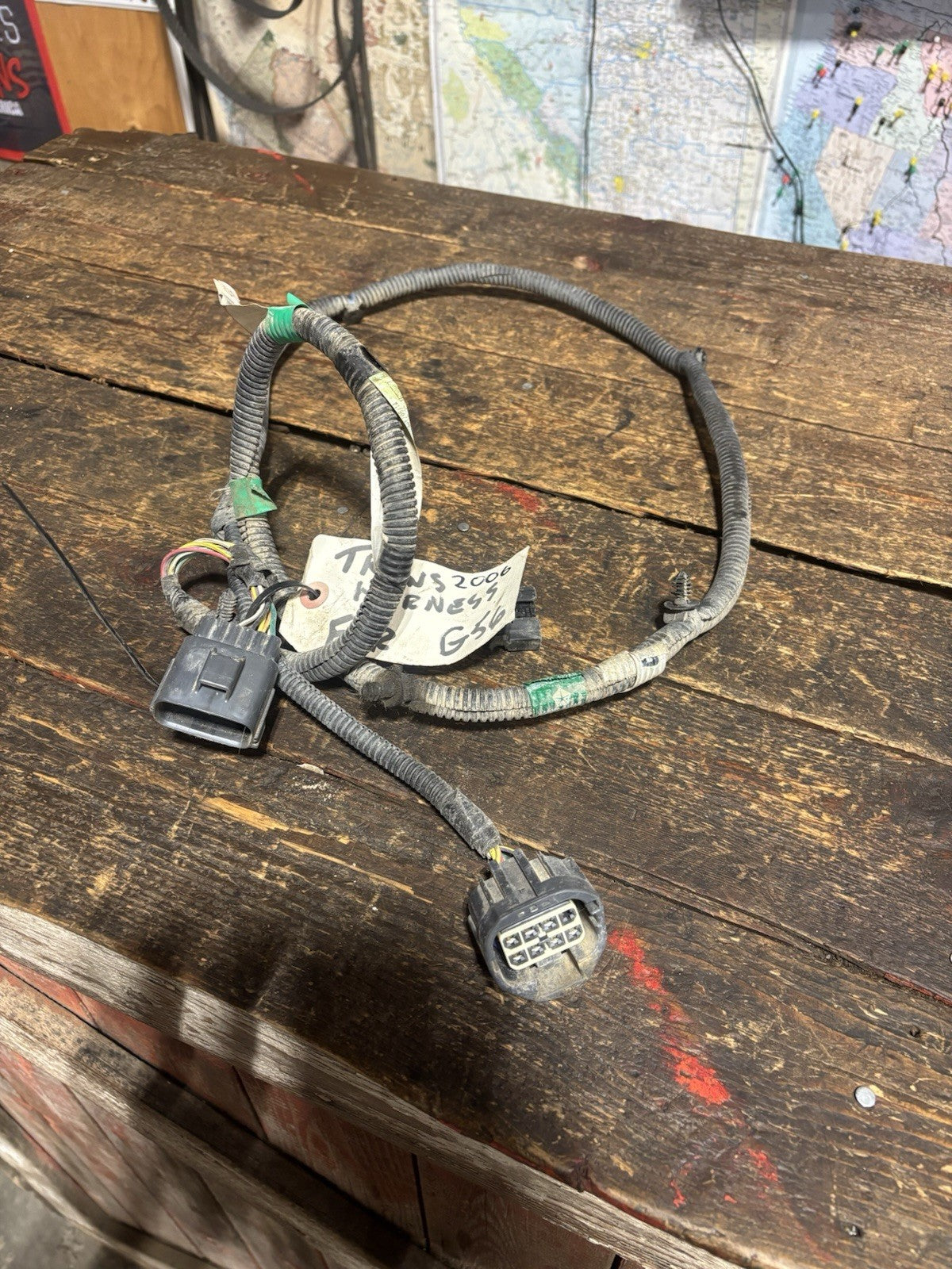 2006 DODGE RAM CUMMINS G56 MANUAL TRANSMISSION HARNESS 56051432AB