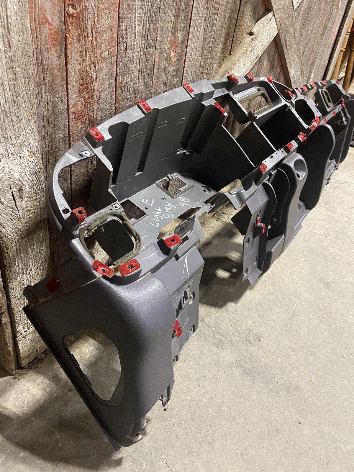 1998 DODGE RAM 2500 3500 LIGHT MIST GREY DASH CORE LOWER STRUCTURE