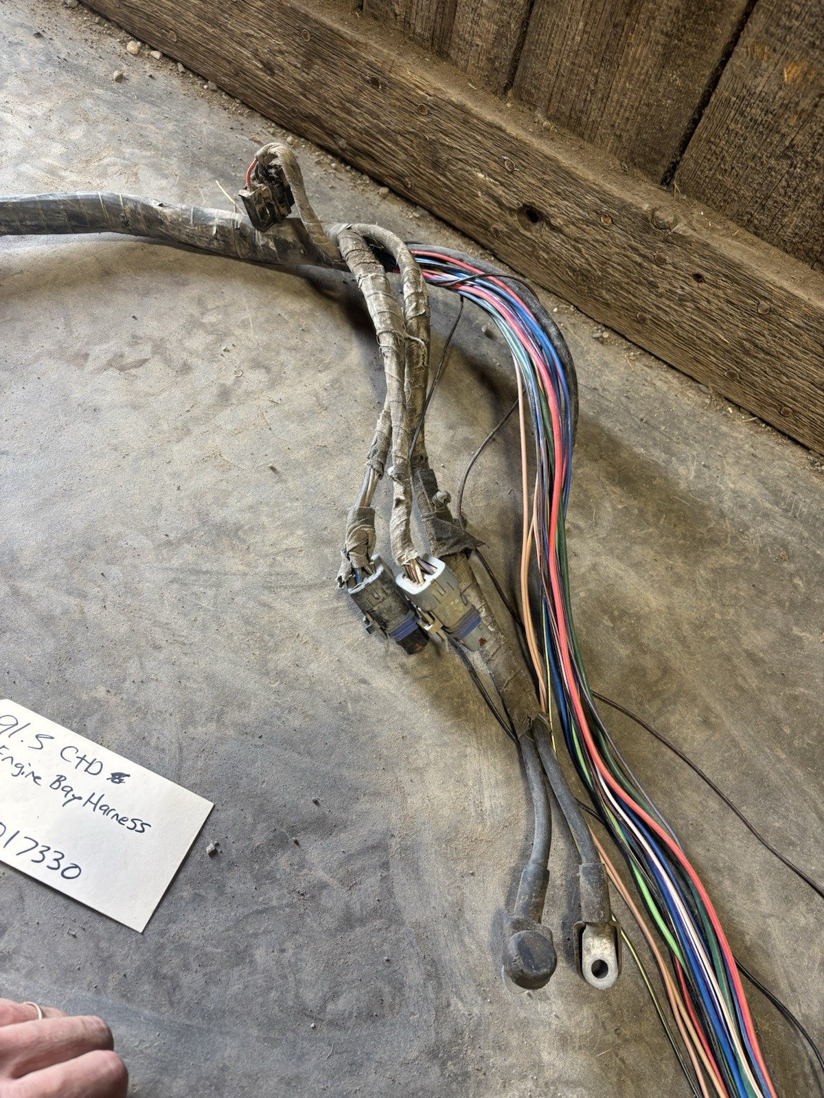 1991 .5 DODGE RAM 250 350 Intercooled CUMMINS ENGINE BAY WIRING HARNESS 56017330