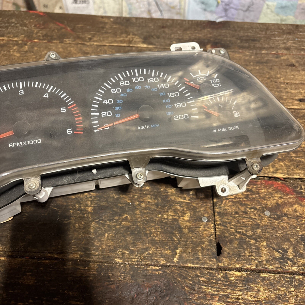 2000 DODGE RAM 1500 2500 GAS INSTRUMENT GAUGE CLUSTER Unknown KMS 56045683AD