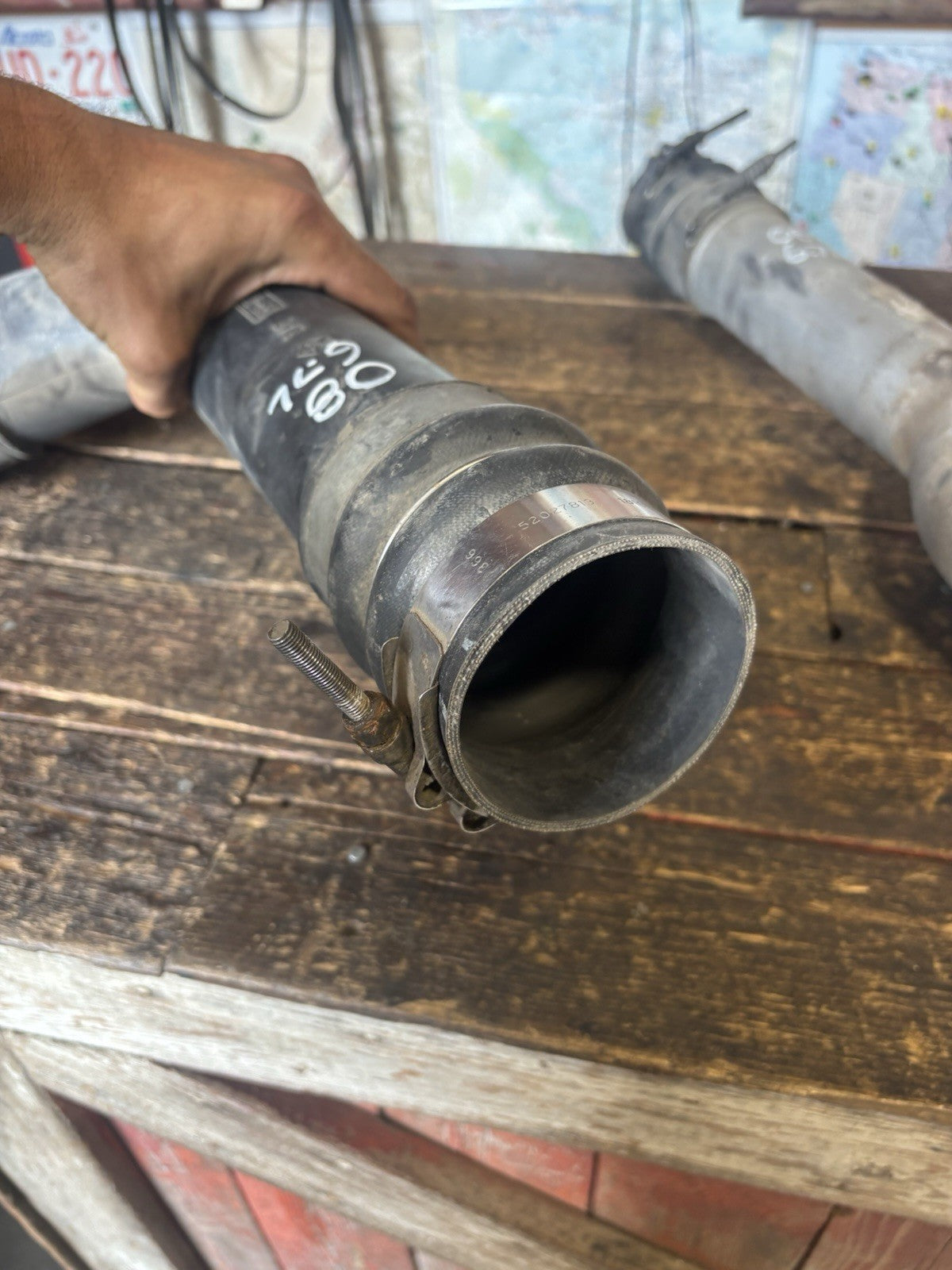 2007 2008 2009 DODGE RAM 2500 3500 6.7L CUMMINS INTERCOOLER PIPES BOOTS &amp; CLAMPS