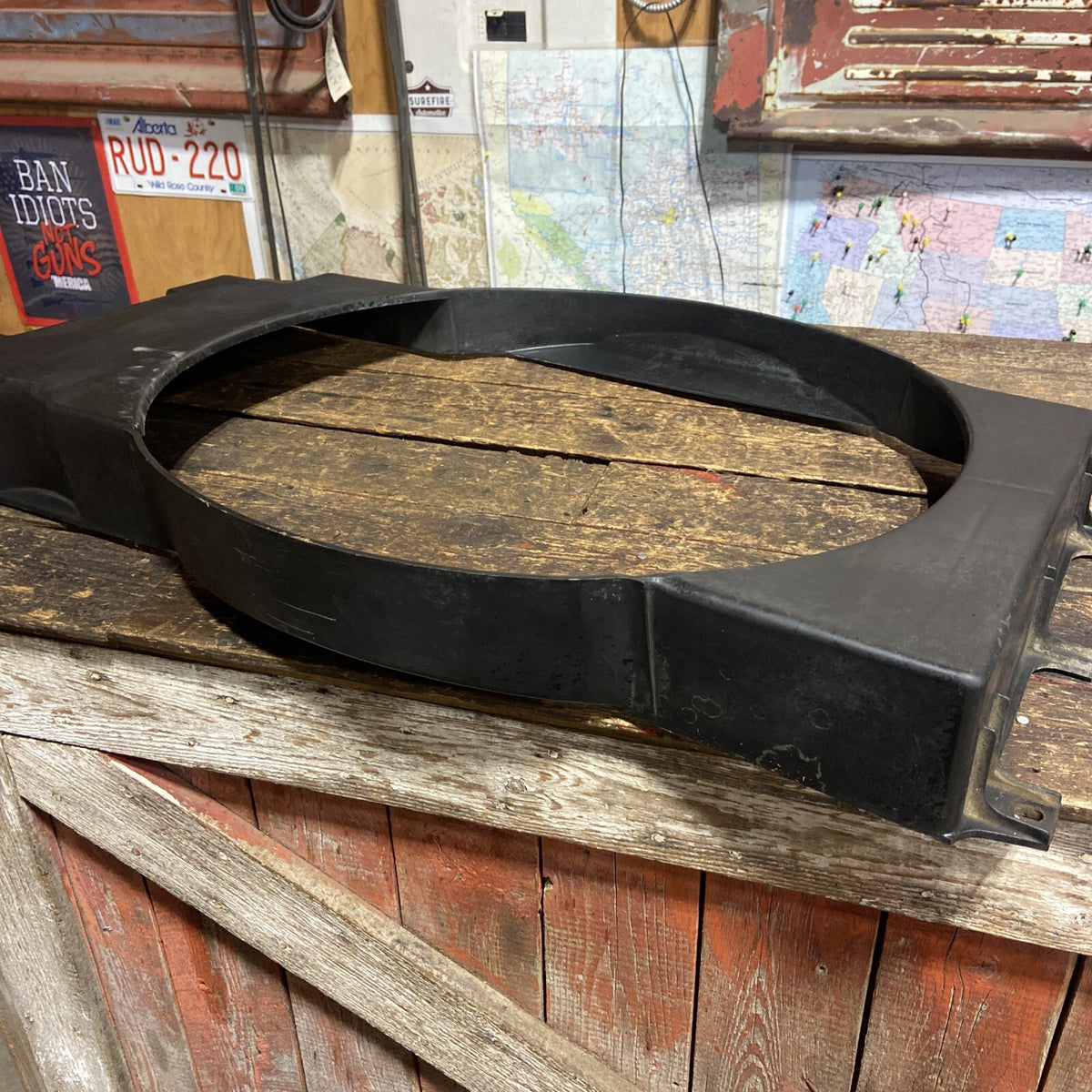 1989 - 1991 DODGE RAM 250 350 1ST GEN CUMMINS NON INTERCOOLED OEM FAN SHROUD