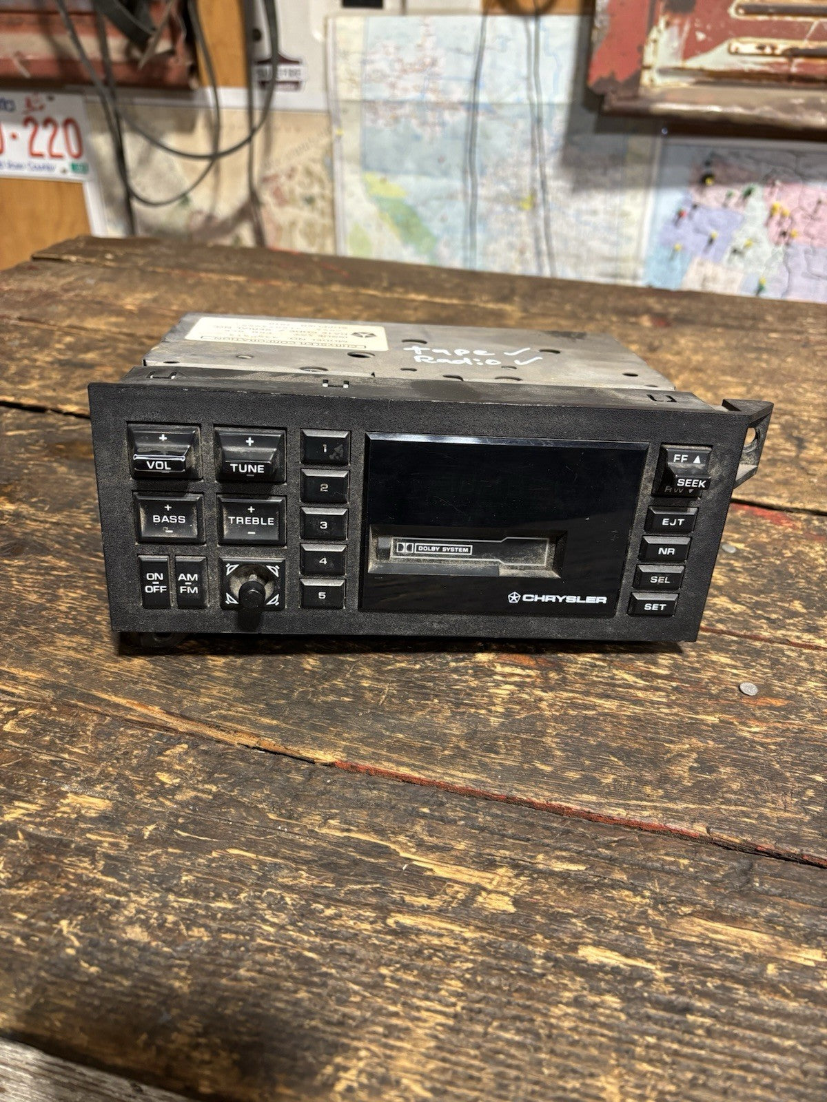 1989 - 2002 DODGE RAM 1500 2500 3500 OEM RADIO TAPE PLAYER