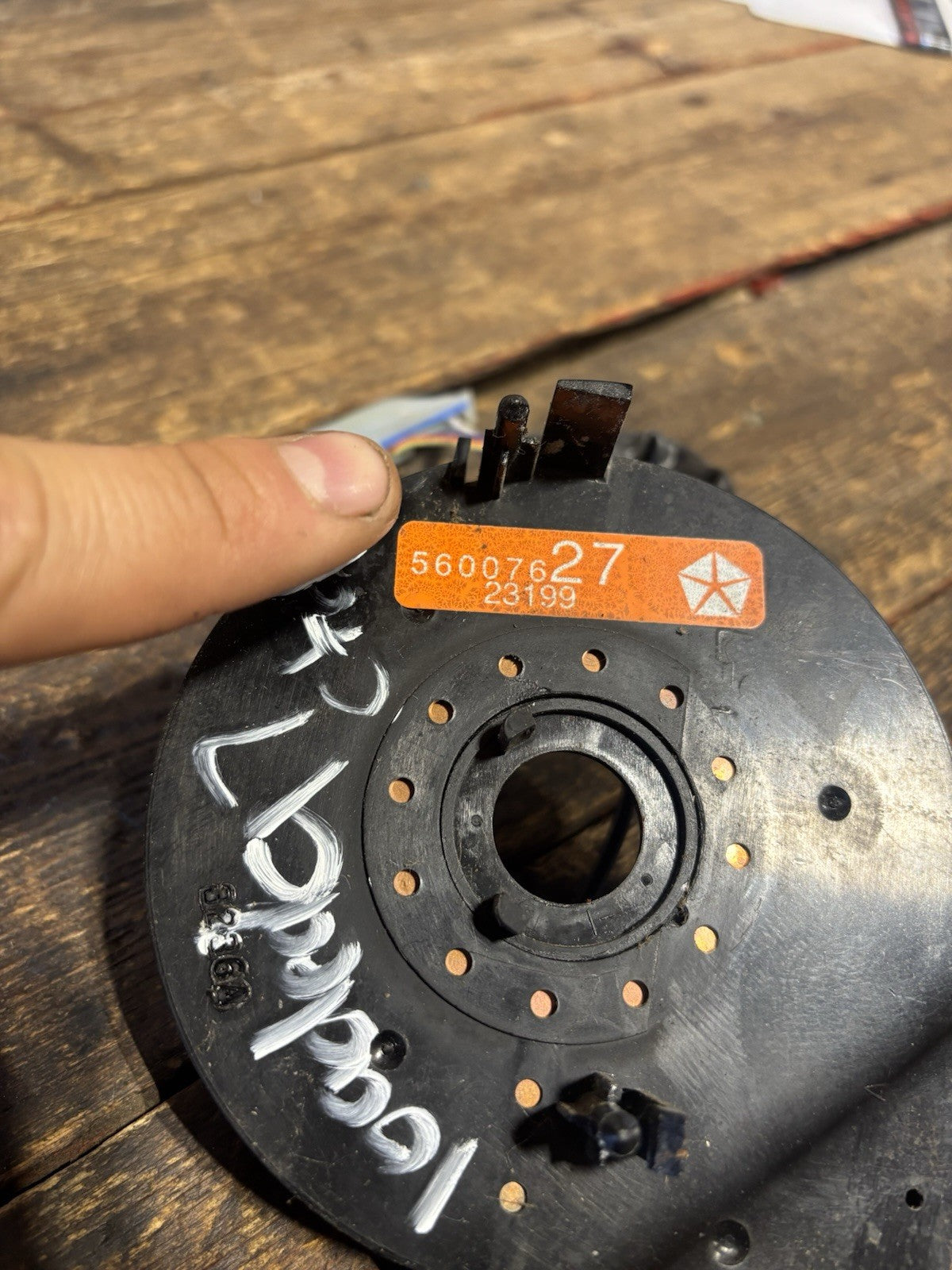 1996 1997 DODGE RAM 1500 2500 3500 CUMMINS CLOCKSPRING PN 56007627 Fully Loaded