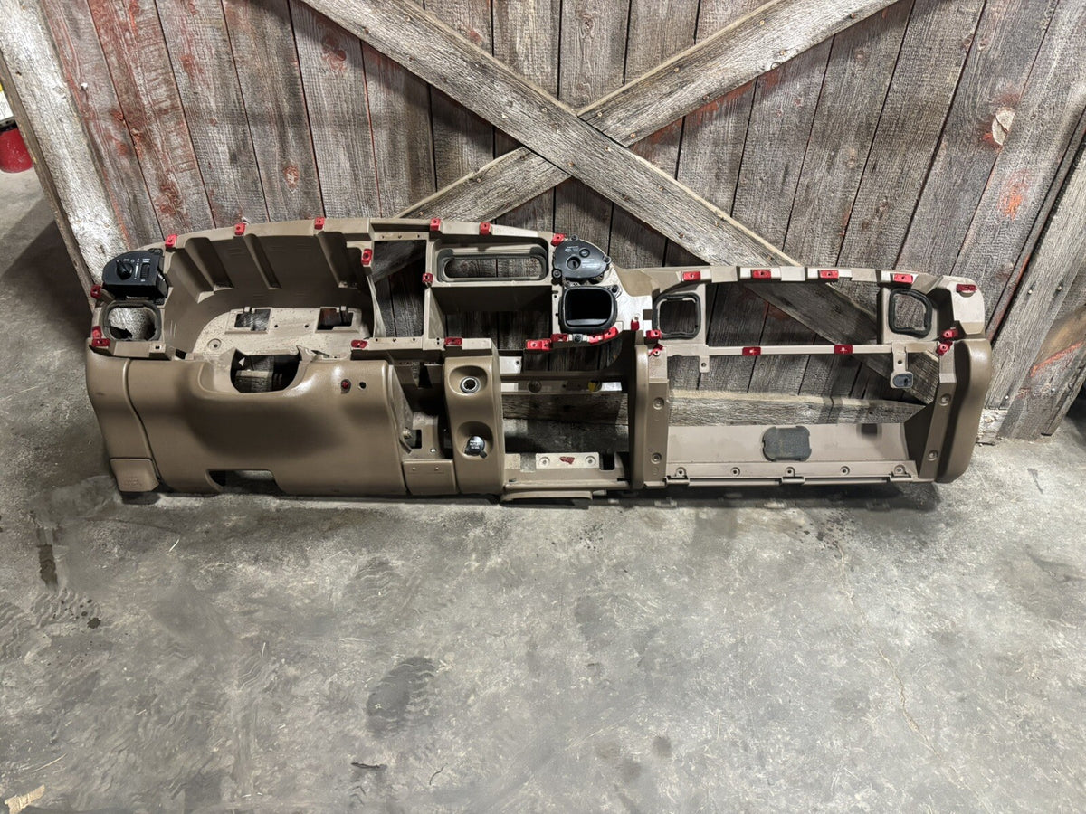 OEM 1999 - 2002 DODGE RAM CUMMINS DASH CORE STRUCTURE TAN BROWN DASHBOARD