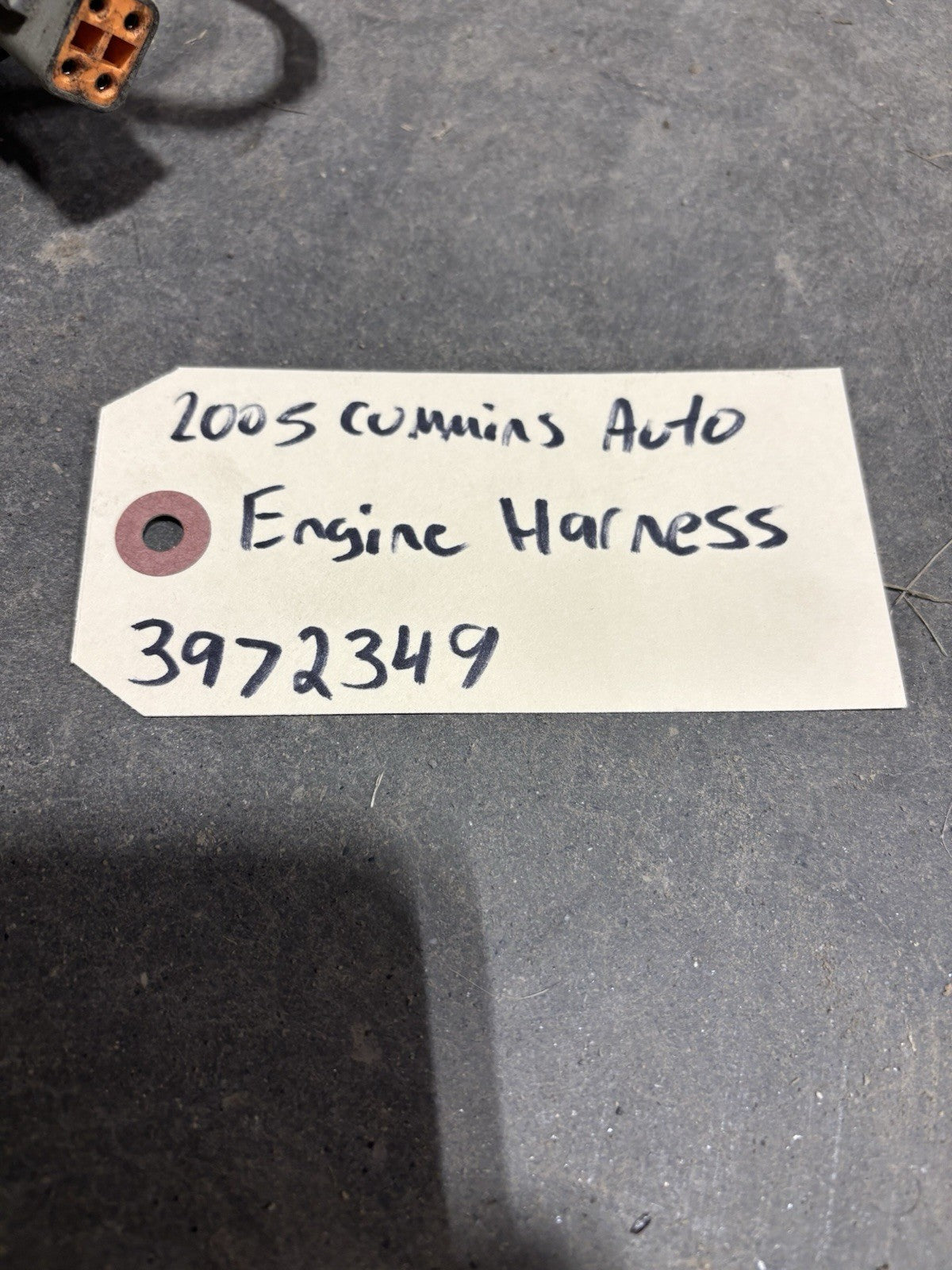2005 DODGE RAM 5.9L CUMMINS AUTOMATIC ENGINE HARNESS 3972349