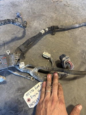 2004 .5 2005 DODGE RAM CUMMINS 6SPD MANUAL FULL ENGINE HARNESS 3969689 3969688