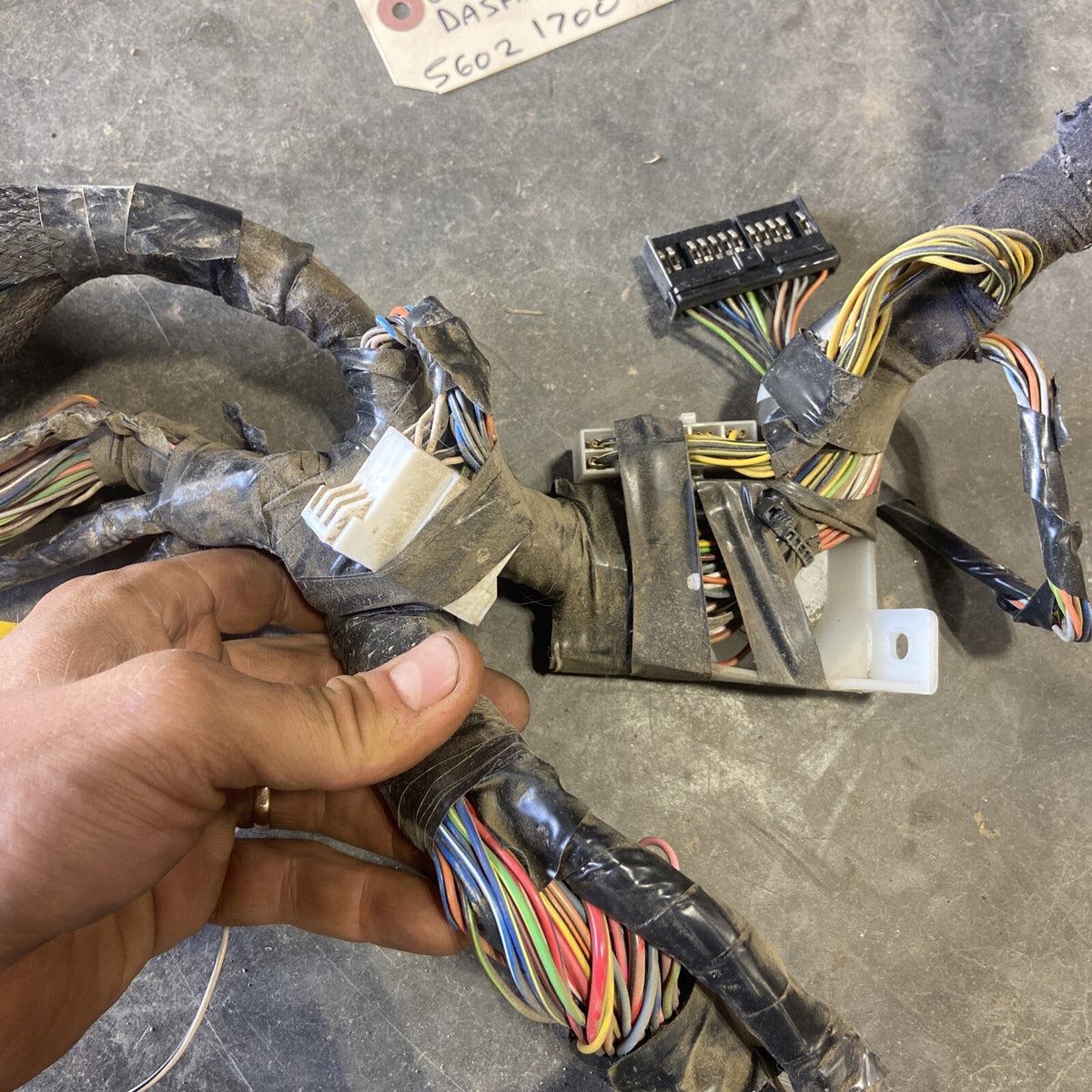1997 DODGE RAM 2500 3500 CUMMINS MANUAL DASH BASE MODEL WIRING HARNESS 56021700