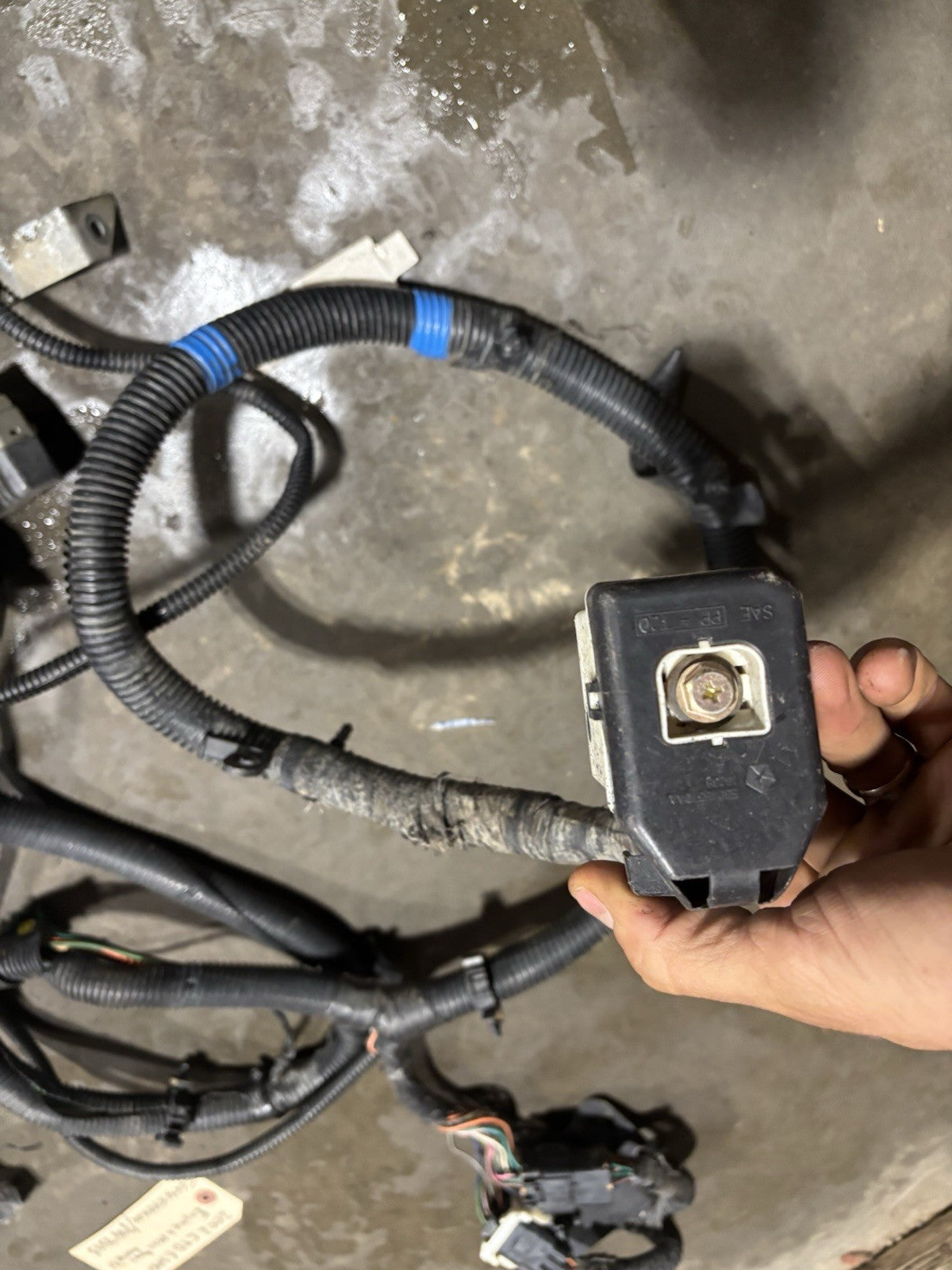 2002 DODGE RAM 2500 3500 CUMMINS MANUAL ENGINE WIRING HARNESS 3949898 56045904ac