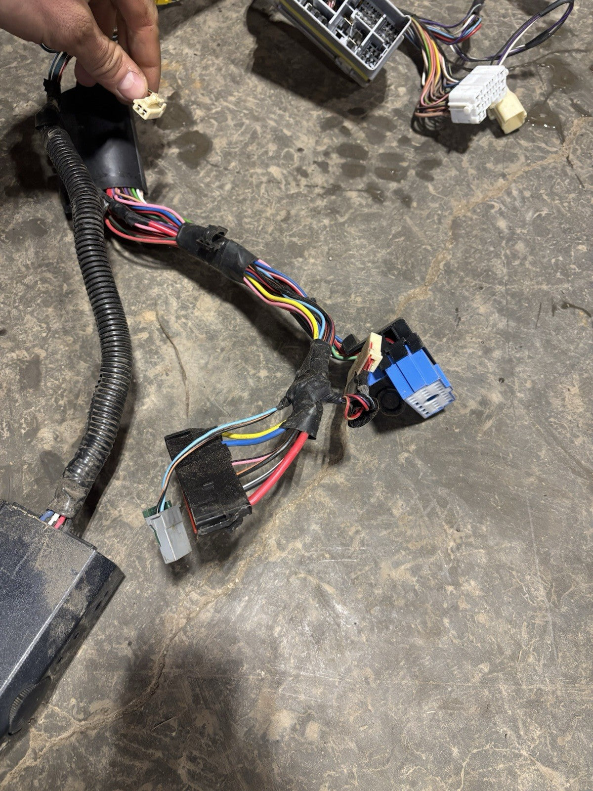 2000 -2002 DODGE RAM LARAMIE CUMMINS DASH WIRING HARNESS HEATED SEATS 56045361AI