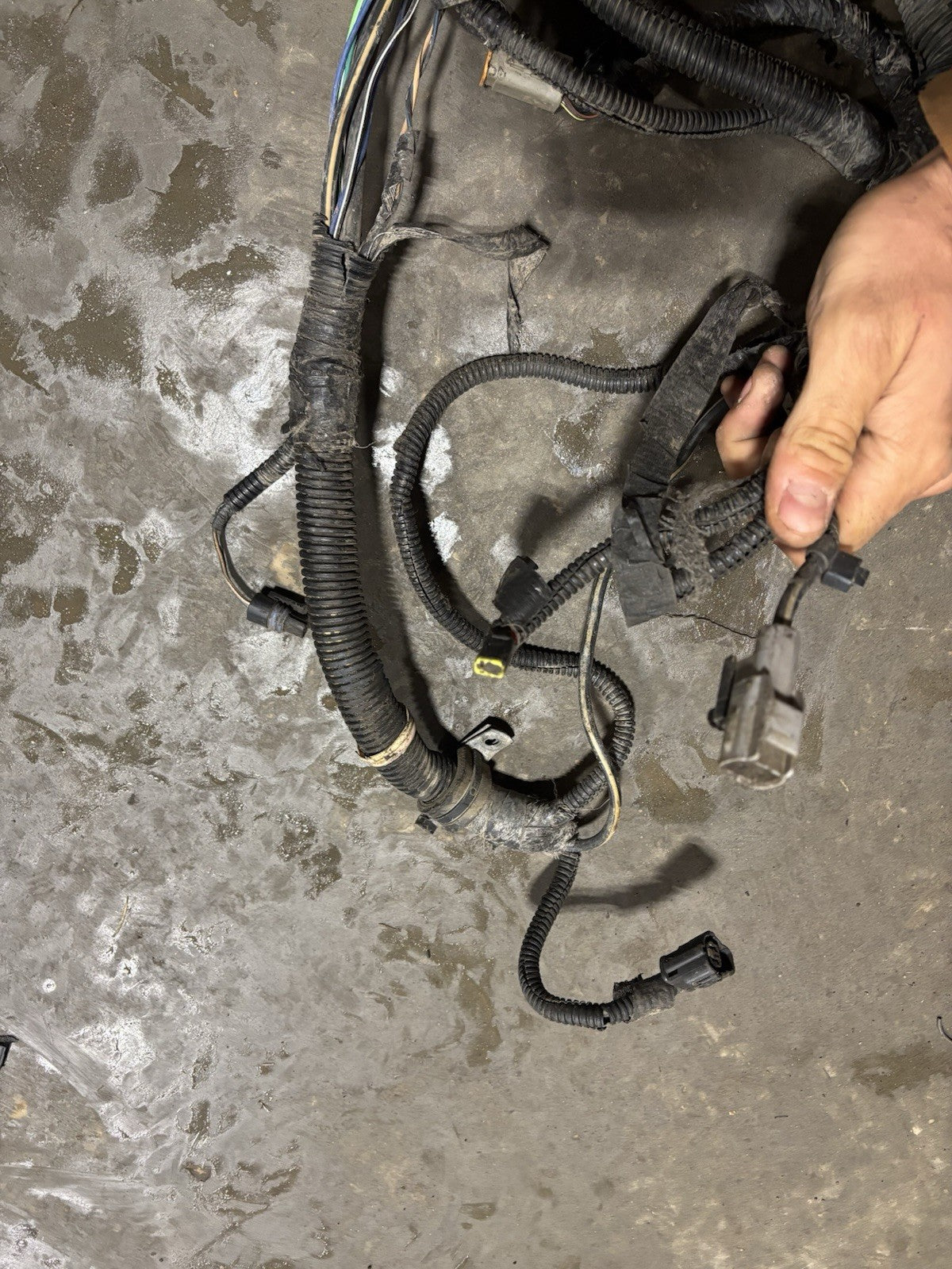 2002 DODGE RAM 2500 3500 CUMMINS MANUAL ENGINE WIRING HARNESS 3949898 56045904ac