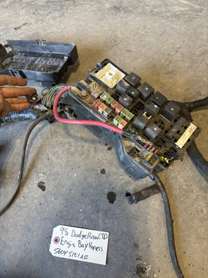 1998 DODGE RAM 2500 3500 12V 5.9L CUMMINS ENGINE BAY HARNESS 56045101AE