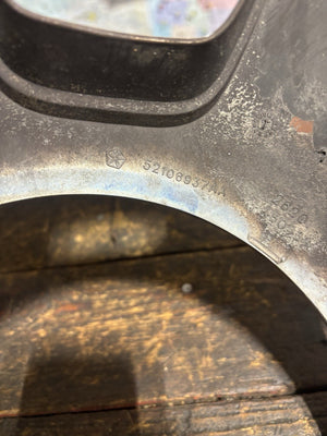 2003 - 2012 DODGE RAM 3500 DUALLY FRONT HUB DISH SIMULATOR WHEEL COVER 52106937