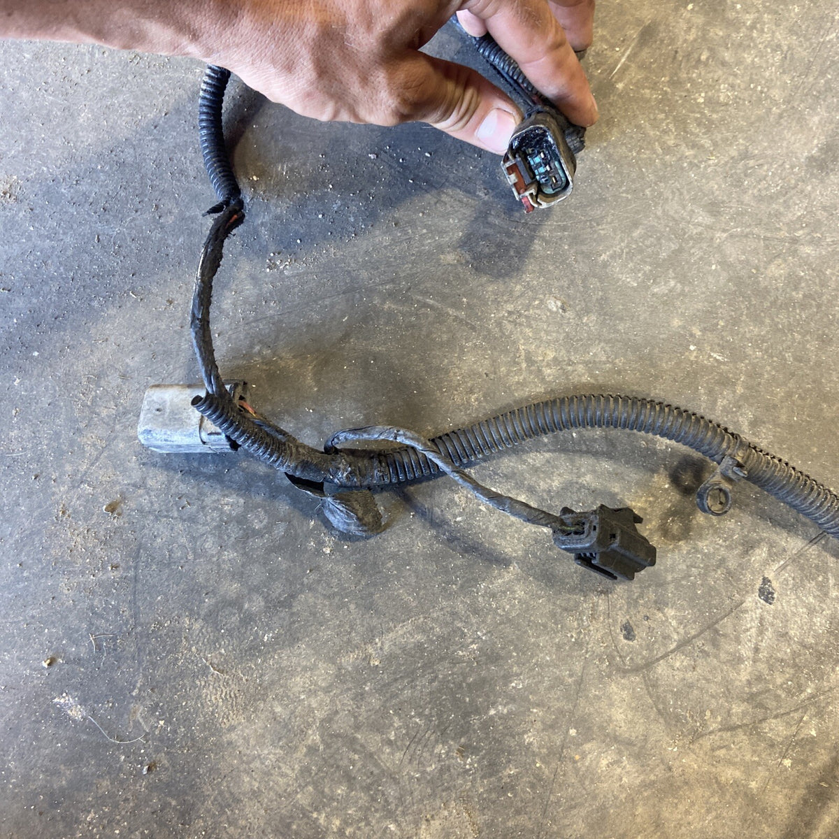 2008 DODGE RAM 2500 3500 6.7L ENGINE HARNESS AUTO TRANS 4980108 4946174 Cut Plug