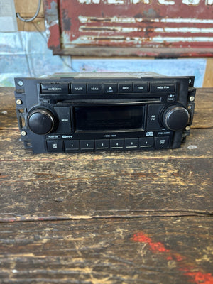 OEM 2006 2007 2008 2009 DODGE RAM LARAMIE RADIO CD PLAYER P 05091176AD