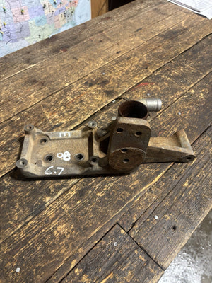 2007 .5 2008 2009 DODGE RAM 6.7L CUMMINS AC ALTERNATOR BRACKET 3974354 3974355