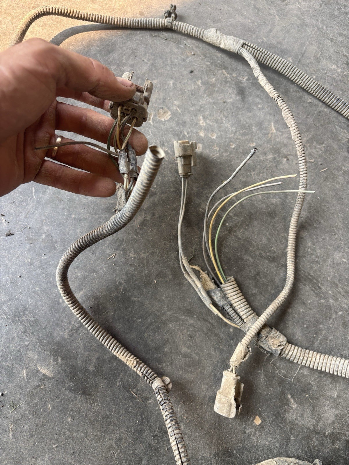 2005 DODGE RAM 2500 3500 CHASSIS FRAME WIRING HARNESS 56051411 4DR LONGBOX