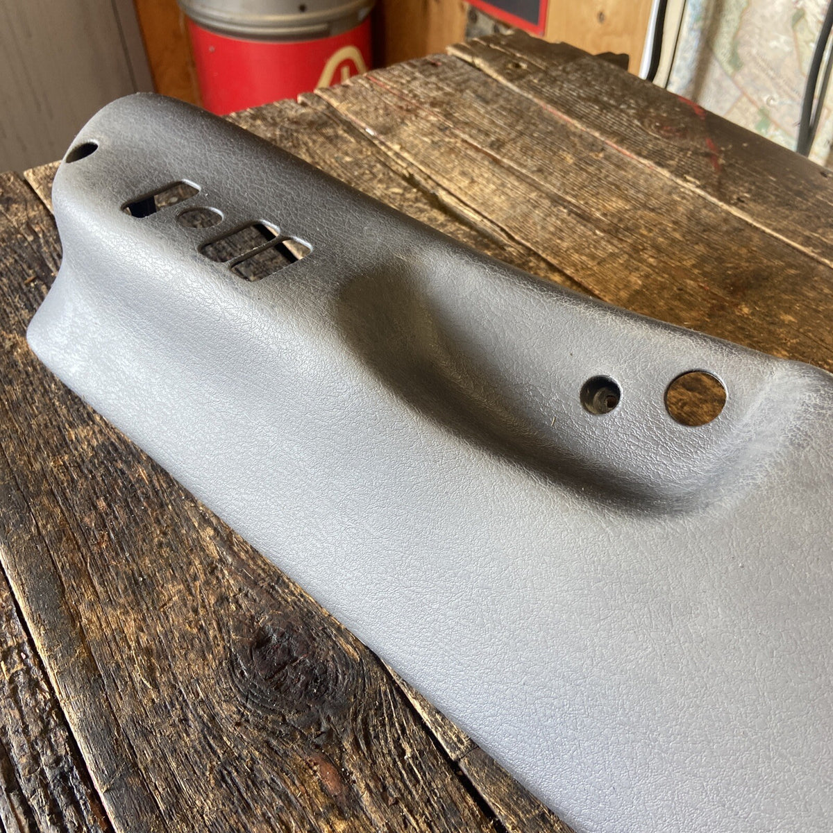 1998-2002 DODGE RAM 1500 2500 3500 DRIVER POWER SEAT SIDE PANEL AGATE DARK GREY